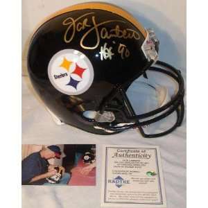 Jack Lambert Pittsburgh Steelers Autographed Full Size Replica Helmet 