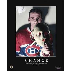  Frameworth Montreal Canadiens Jacques Plante 22X28 Change 