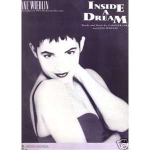    Sheet Music Inside A Dream Jane Wiedlin 77 