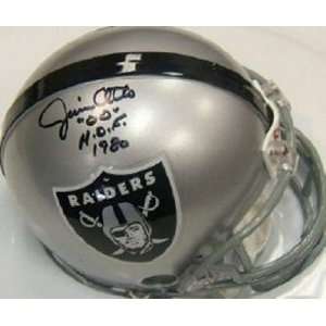 Jim Otto Signed Mini Helmet