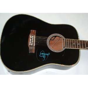 Joe Satriani Autographed Signed 12 string Guitar & Proof
