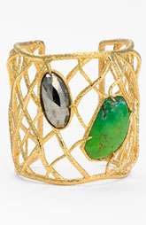 Alexis Bittar Elements Woven 2 Stone Cuff Was $295.00 Now $146.90 