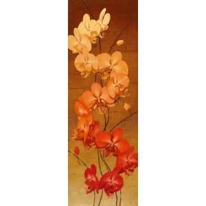  Golden Orchids II by Kenneth Catlett. Size 13.00 inches 