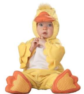  Lil Characters Infant Duck Costume, Yellow/Orange/White 