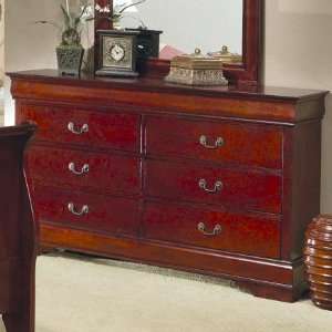  Louis Philippe 6 Drawer Dresser by Coaster Fine Furniture 