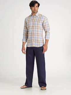  Mens Collection   Linen Pants    
