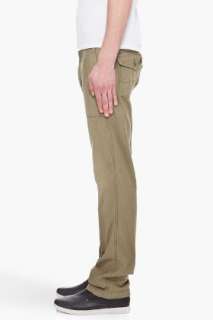 Diesel Green Pectron Pants for men  