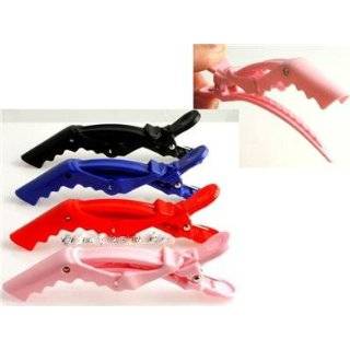 Jaws Rubber Croc Non Slip Clips for Hair Styling 4 by Tre Chic