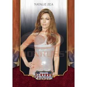  2009 Donruss Americana Trading Card # 41 Natalie Zea In a 