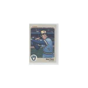  1983 Fleer #50   Ned Yost Sports Collectibles