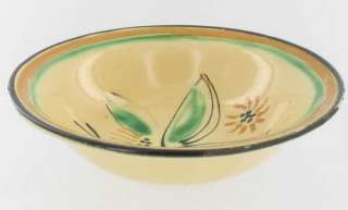 KAHLER DENMARK YELLOW SLIPWARE MIDCENTURY POTTERY BOWL  