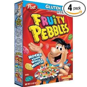 Post Fruity Pebbles Cereal, 11 Ounce Grocery & Gourmet Food