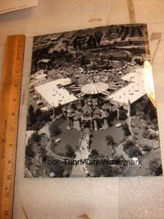 Disneyland 1950s Aerial photo Park 8 x 10 Fantasyland  