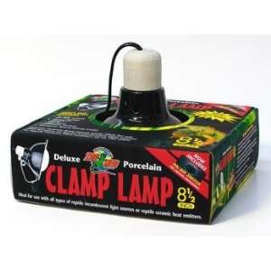    Clamp   lamp W/porcelain Socket 8.5 (black) 