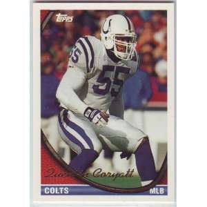  1994 Topps Football Indianapolis Colts Team Set Sports 