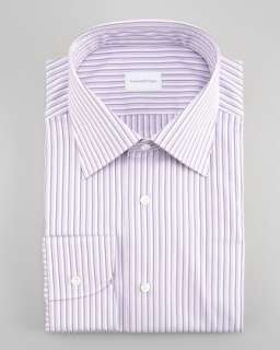 Cotton Striped Dress Shirt  