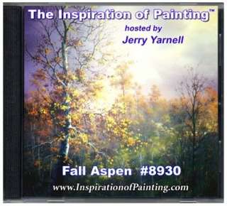 Jerry Yarnell dvd FALL ASPEN acrylic painting art video  