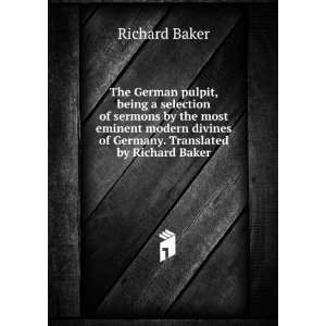   Germany. Translated by Richard Baker Richard Baker  Books