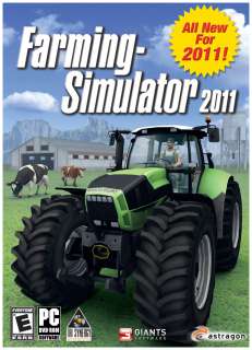 FARMING SIMULATOR 2011 PC XP,VISTA,WIN 7 *NEW* 811002011112  