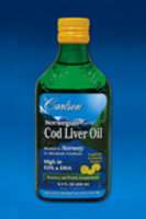 Norwegian Cod Liver Oil Lemon Flavor by Carlson Laboratories 8.4oz 