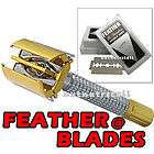 Weishi 9306D safety razor Feather Blades & Free astra blades father 