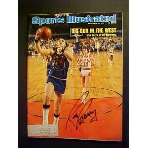 Rick Barry Golden State Warriors Autographed December 16, 1974 Sports 