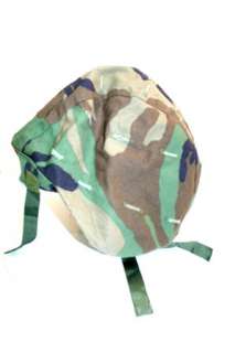 US   COVER HELMET CLASS 1 WOODLAND CAMOUFLAGE PATTERN    