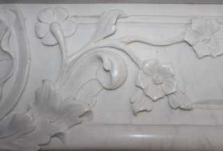 French Style Marble Fireplace Mantel  