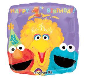 SESAME STREET 1ST Birthday Party BALLOON Decoration  