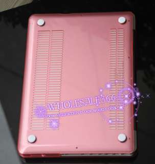 MacBook Pro 15 inch Hard Clear Crystal Case Cover  Pink  