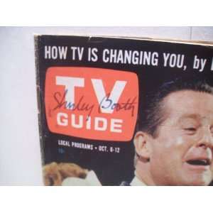  Booth, Shirley TV Guide Signed Autograph Hazel 1962