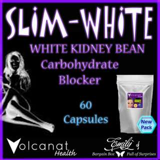 SLIM WHITE   the carbohydrate digestive enzyme blocker that reduces 