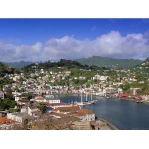 Carenage Harbour, St. Georges, Grenada, Windward Islands, West Indies 
