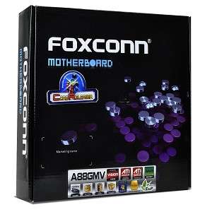 FOXCONN A88GMV SOCKET AM3 MOTHERBOARD AMD 880G RADEON HD4250 GbE HDMI 