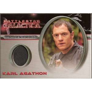   Agathon Costume Card # CC25 Portrayed by Tahmoh Penikett Toys & Games