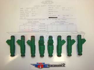 TRE 42lb Fuel Injectors Chevy Ford Pontiac Bosch NEW 42 lb/hr V8 LS1 