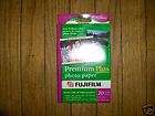 Fujifilm Premium Plus Photo Paper   20 Glossy Sheets