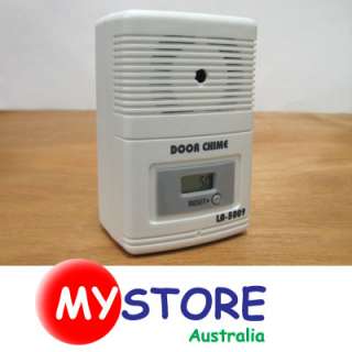 DOOR CHIME/ALARM WITH VISITOR COUNTER,LCD DISPLAY  