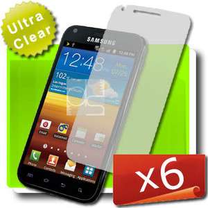 Clear LCD Screen Protector Sprint Samsung Galaxy S II 2 Epic Touch 