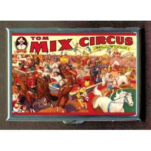 TOM MIX WESTERN CIRCUS 1937 ID CIGARETTE CASE WALLET