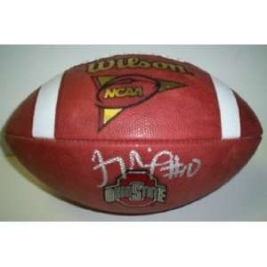  Autographed TROY SMITH Authentic Football Sports 