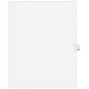  Avery Individual Legal Dividers, Letter Size, #89 (01089 