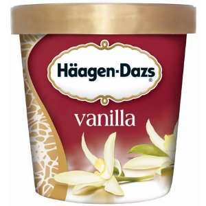 Haagen dazs Vanilla ice cream pint Pack Grocery & Gourmet Food