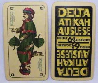ANTIQUE GERMAN FA LATTMANN AUSLESE PLAYING CARD DECK  