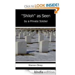  as Seen by a Private Soldier Warren Olney  Kindle Store