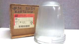 CROUSE HINDS G 54 CLEAR GLASS GLOBE G54  