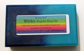 WITCHS RITUAL BAR SOAP magical wicca beauty pagan  