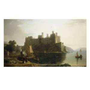 com Conway Castle, North Wales Premium Giclee Poster Print by William 