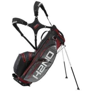   Mountain 2012 H2NO Waterproof Stand Golf Bag   Red/Black/Grid  