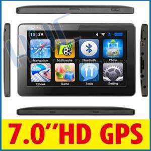 New HD 7.0 SLIM GPS CAR NAVIGATION  MP4 FREE 2GB MAP WITH  